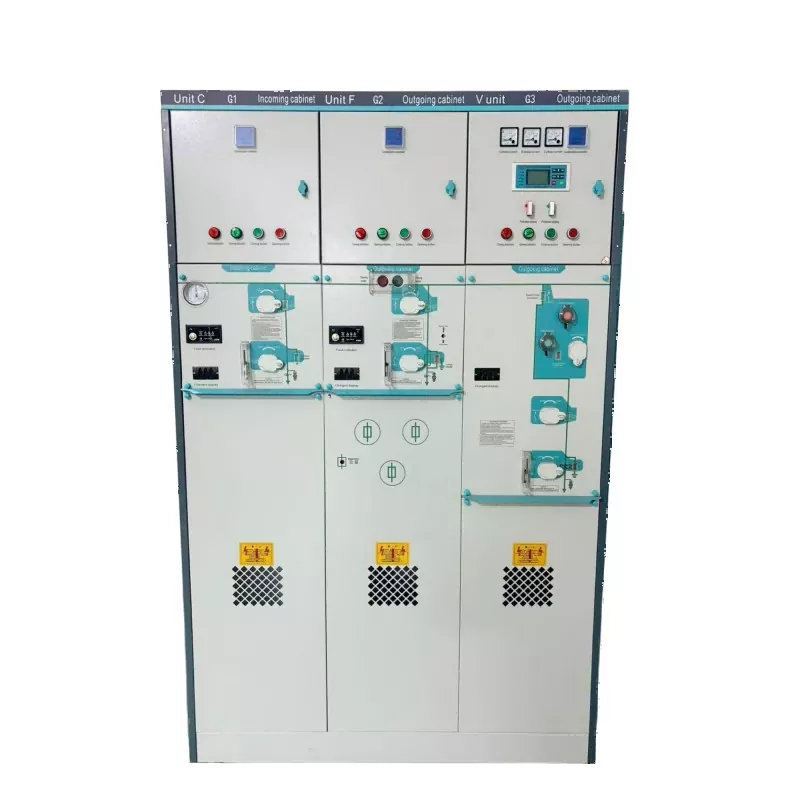 मध्यम भोल्टेज SF6 पूर्ण रूपमा इन्सुलेटेड सिल गरिएको इलेक्ट्रिकल रिंग मुख्य इकाई कम्प्याक्ट स्विचगियर